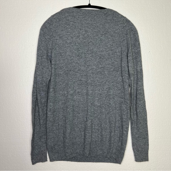 Boden wool cashmere blend grey embellished beaded sweater size 4 great condition - Picture 5 of 7